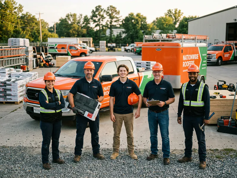 Natiowide Roofers - roof installation in Murfreesboro near me